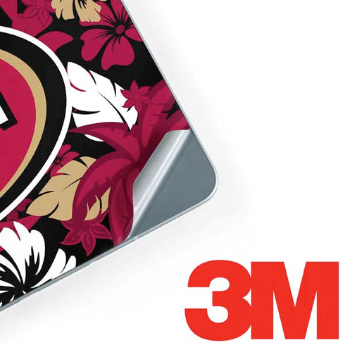 NFL San Francisco 49ers Tropical Print Galaxy Book 12in Skin